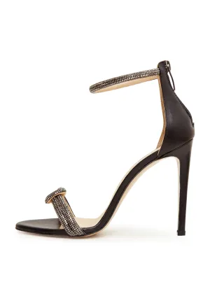 Jewel High heel Sandals - Black