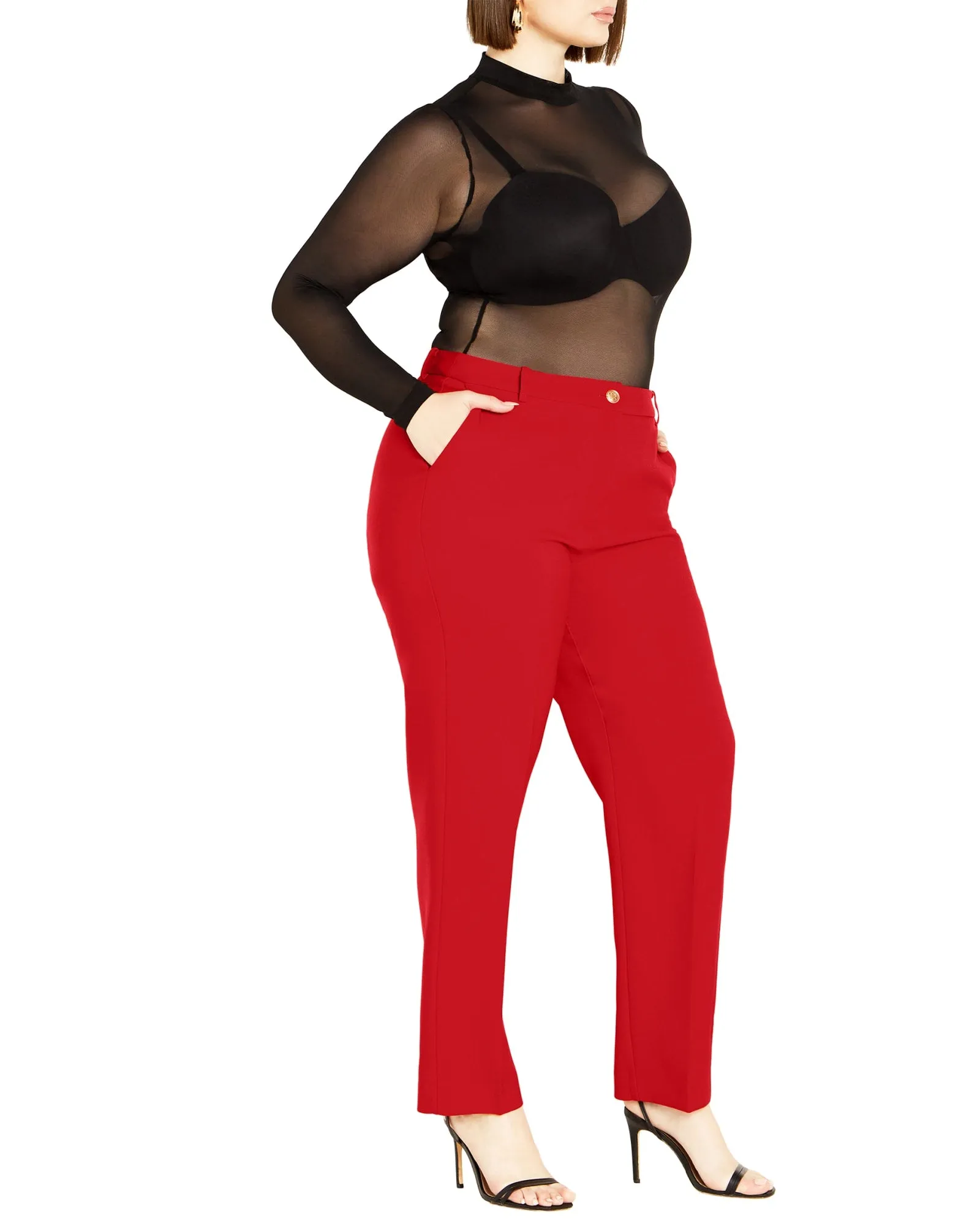 Kara Pant | Sexy Red