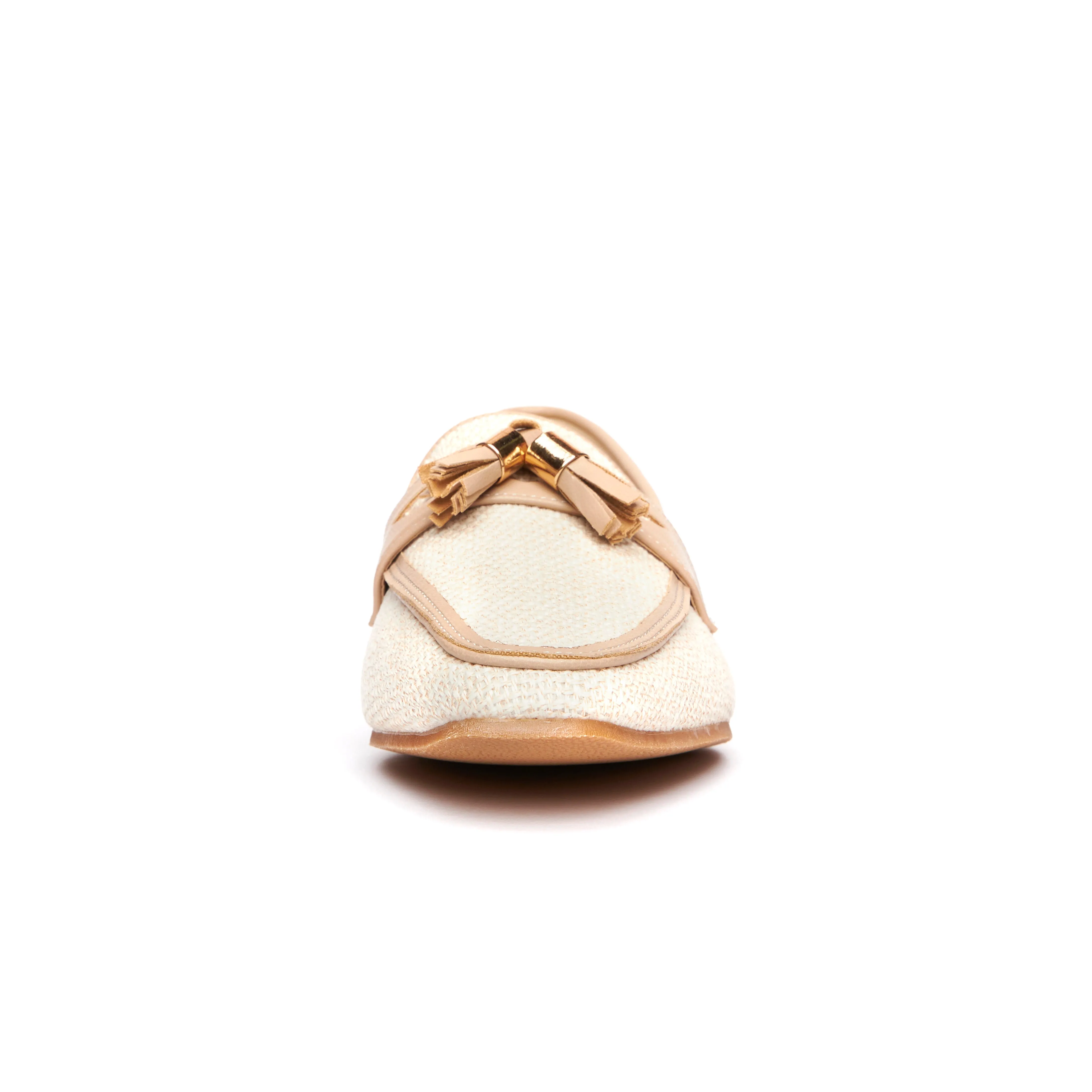 Kenni Tassel Loafers - Beige ( BEI )