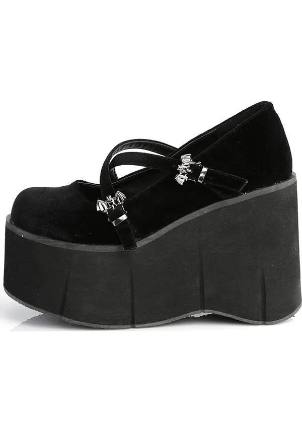 KERA-10 [Black Velvet] | PLATFORMS [PREORDER]