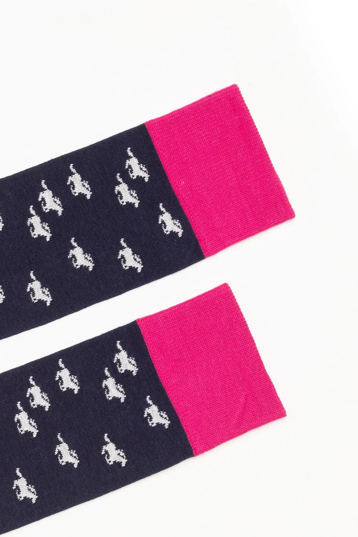 Ladies Galloping Horse Knee Length Socks