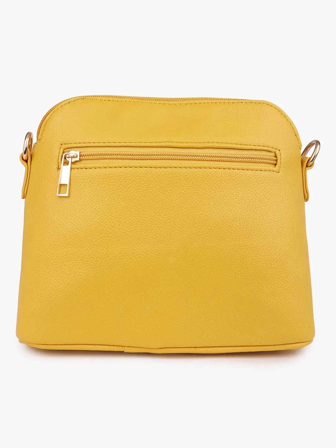 LAPIS O LUPO Women Flower Sling Bag (LLSL00105YL5 Yellow)