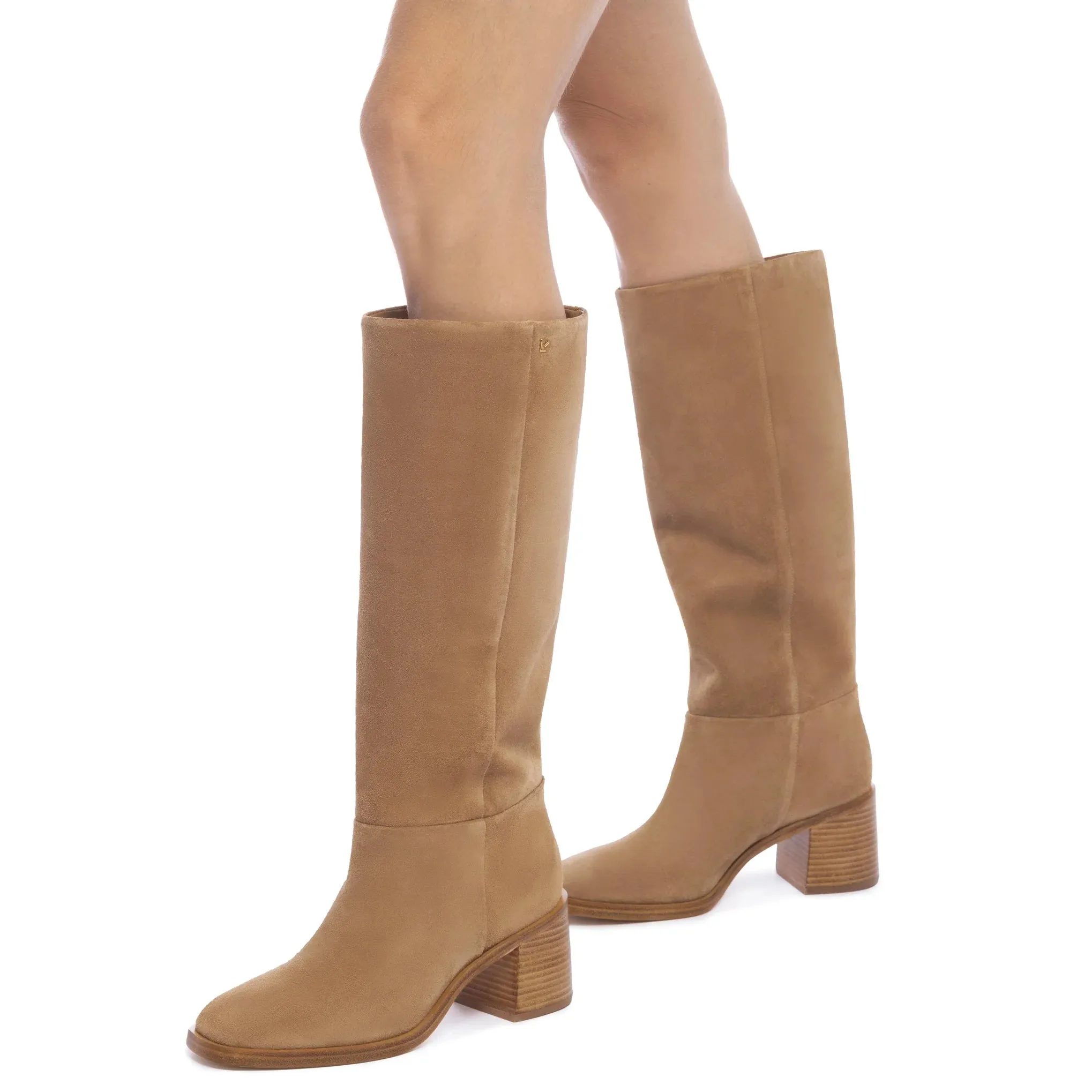 LARROUDÉ Ricky Boot In Peanut Suede