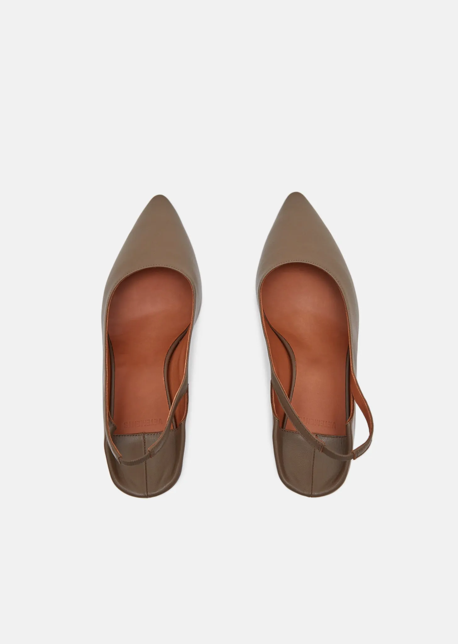 Leather Slingback Babouche