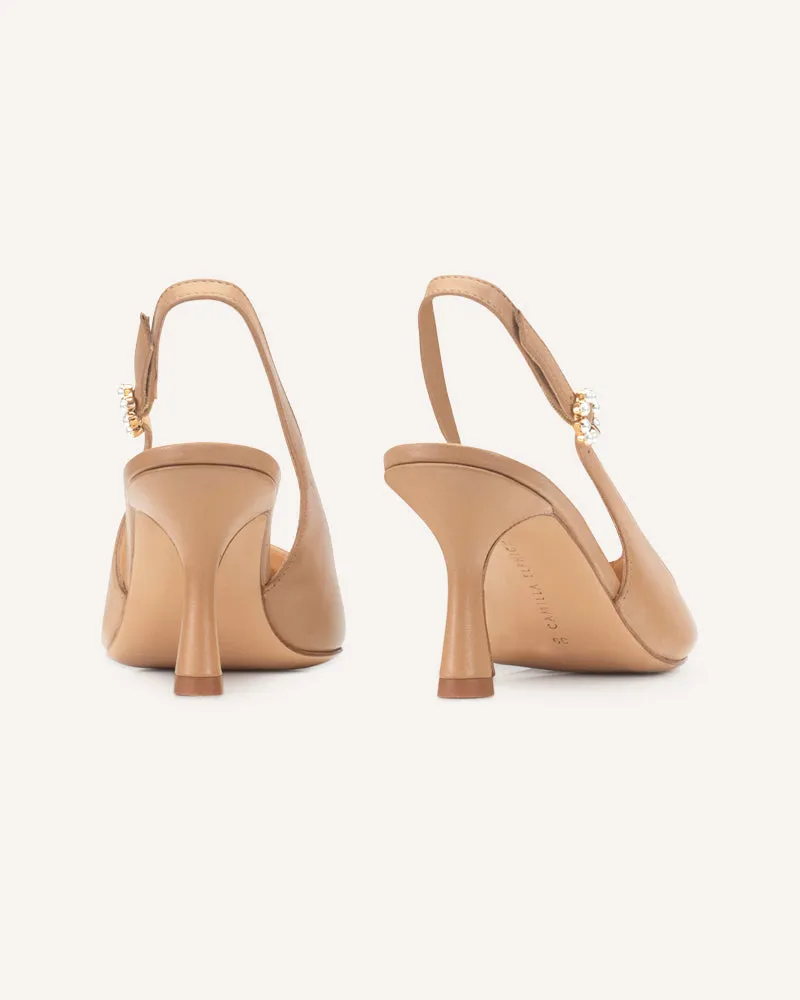 Lucia Tan Slingback