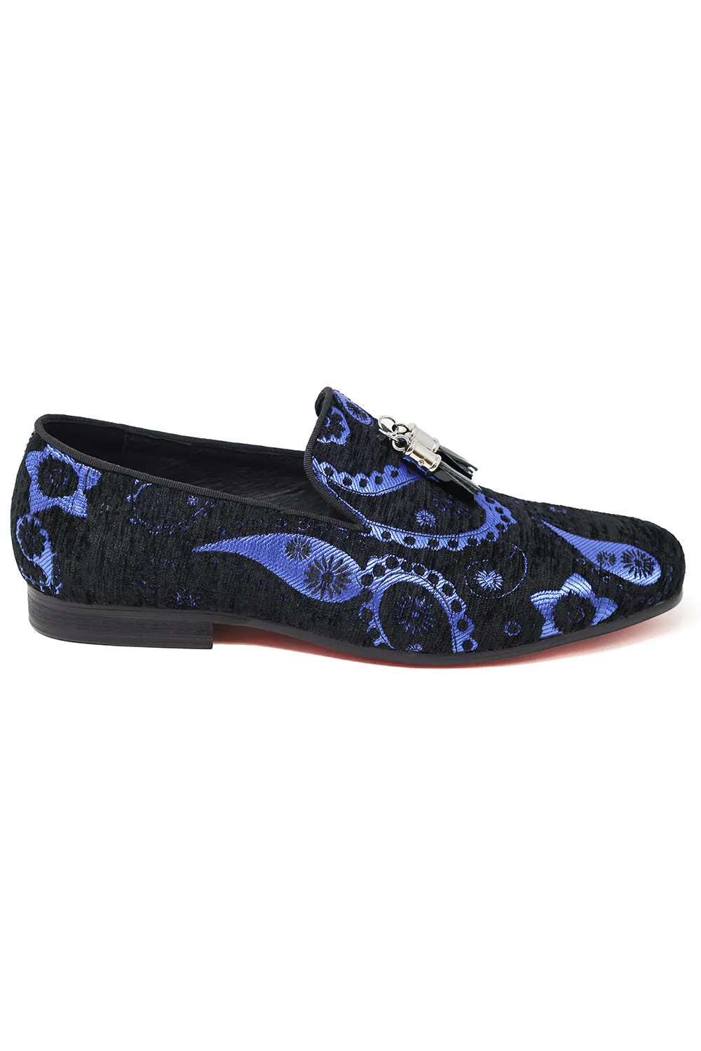 Luscious Paisley Tassel Loafers