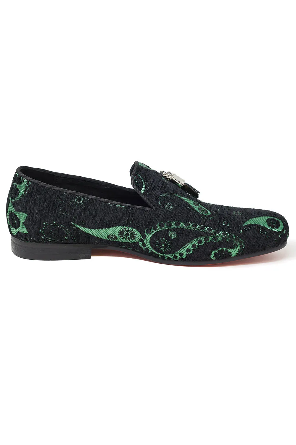 Luscious Paisley Tassel Loafers