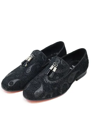 Luscious Paisley Tassel Loafers