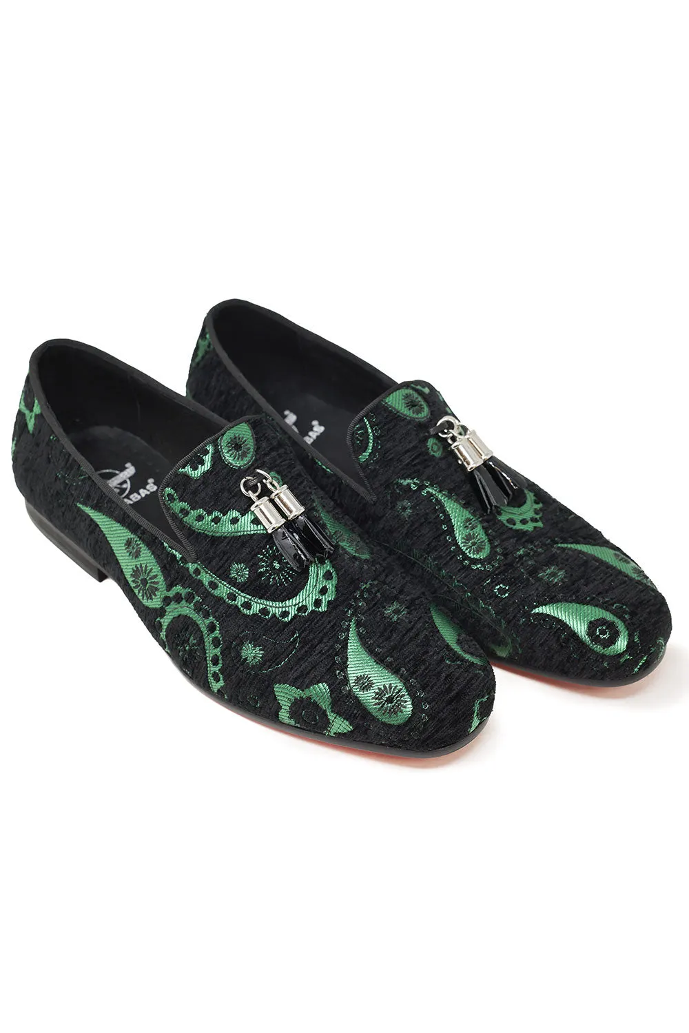 Luscious Paisley Tassel Loafers