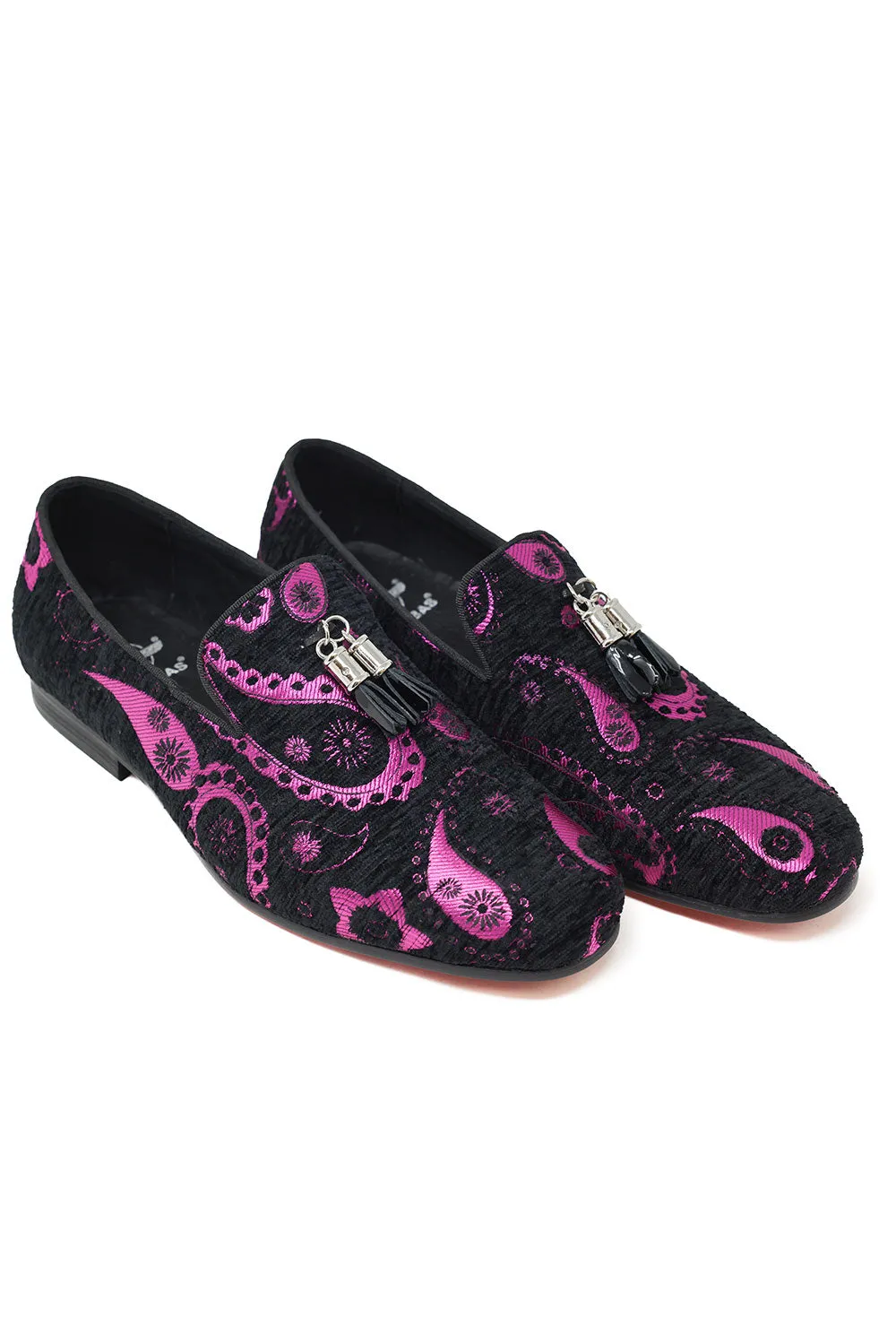 Luscious Paisley Tassel Loafers