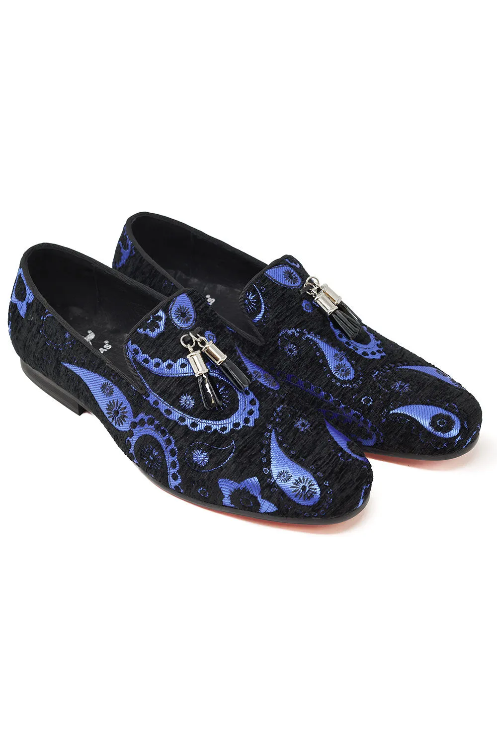 Luscious Paisley Tassel Loafers