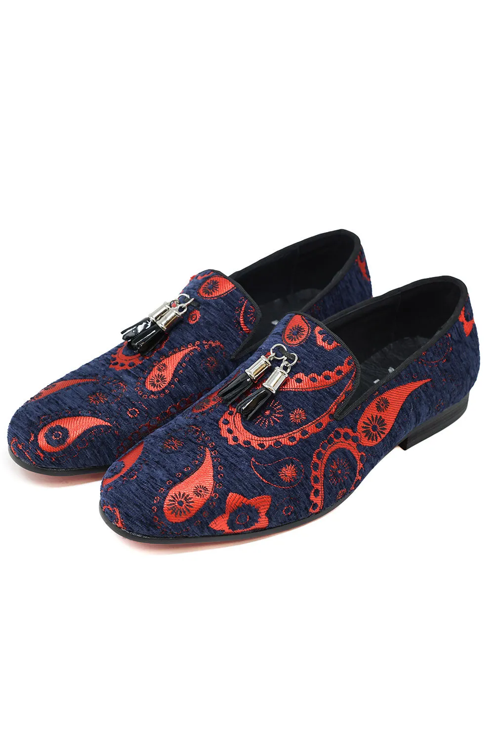 Luscious Paisley Tassel Loafers