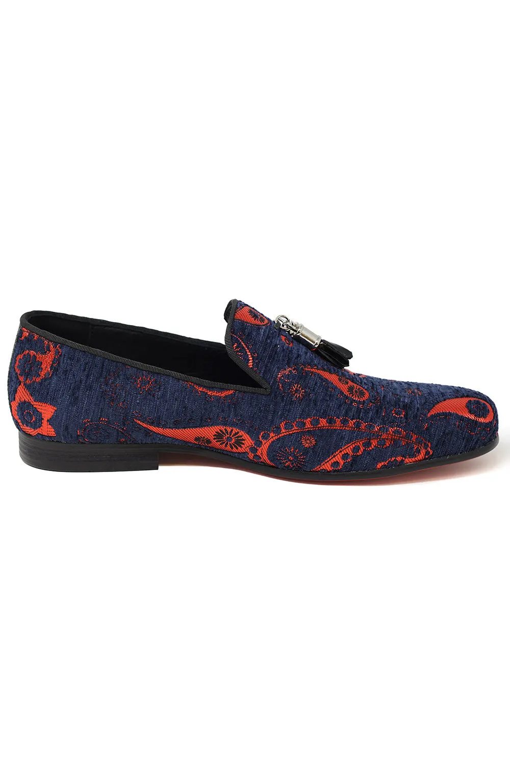 Luscious Paisley Tassel Loafers