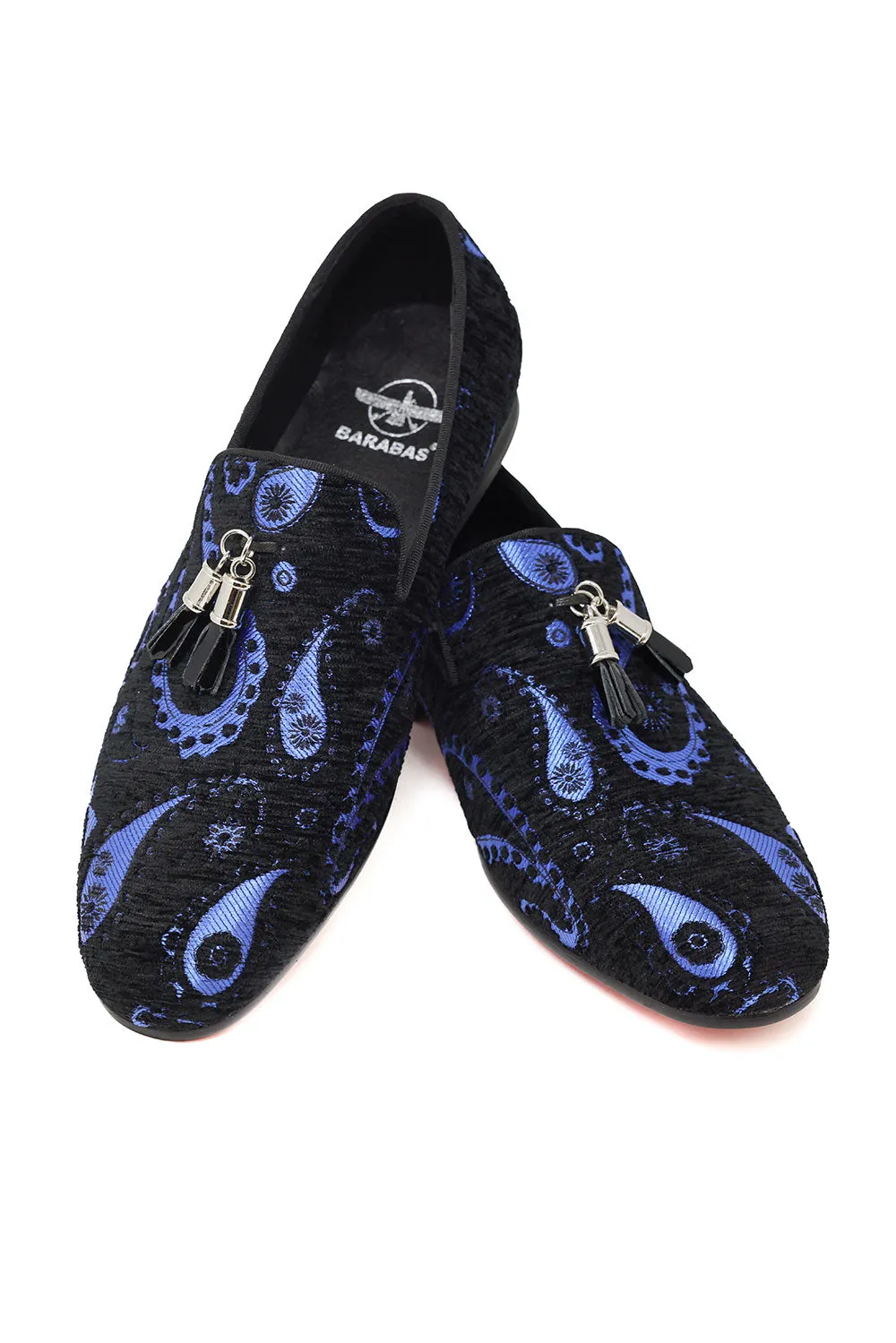 Luscious Paisley Tassel Loafers