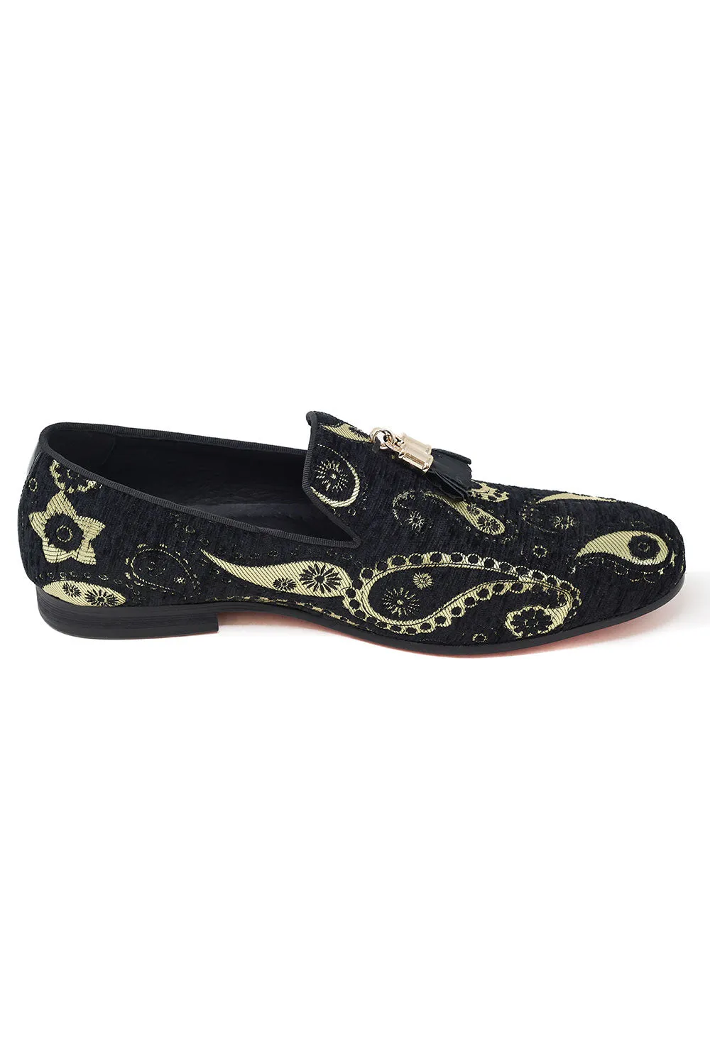 Luscious Paisley Tassel Loafers