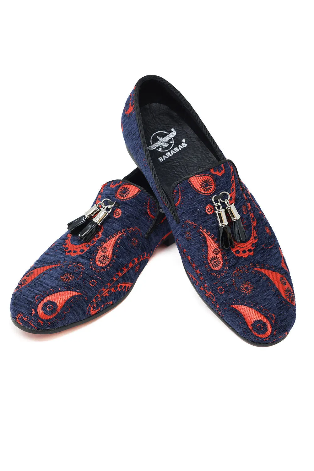 Luscious Paisley Tassel Loafers