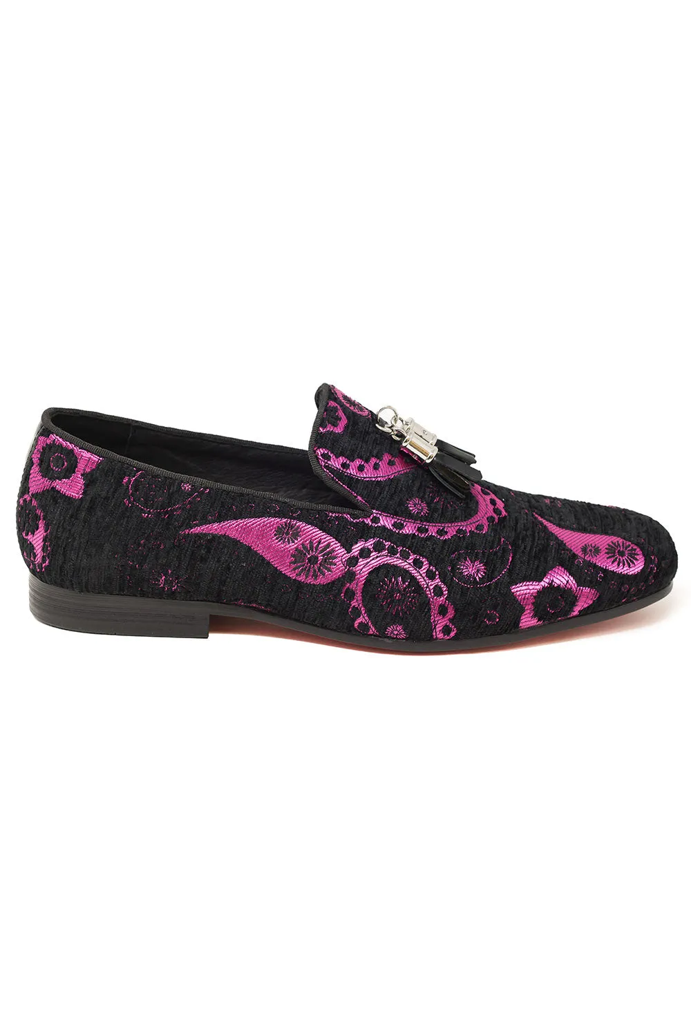 Luscious Paisley Tassel Loafers