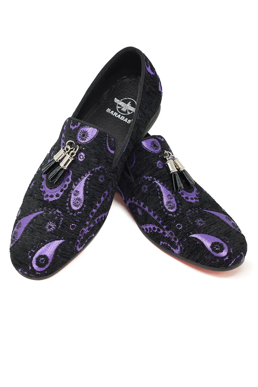 Luscious Paisley Tassel Loafers