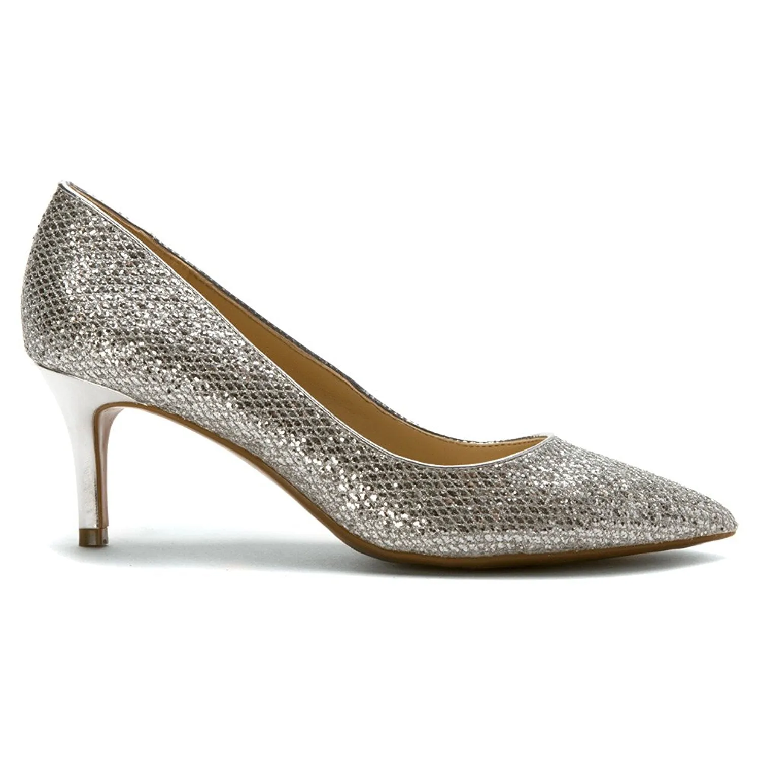 Marc Fisher Milee2 Dress Pump, Silver (Women)