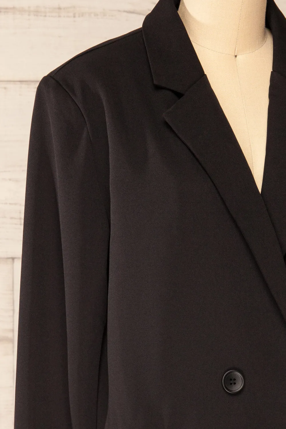 Marousi Black | Oversized Blazer