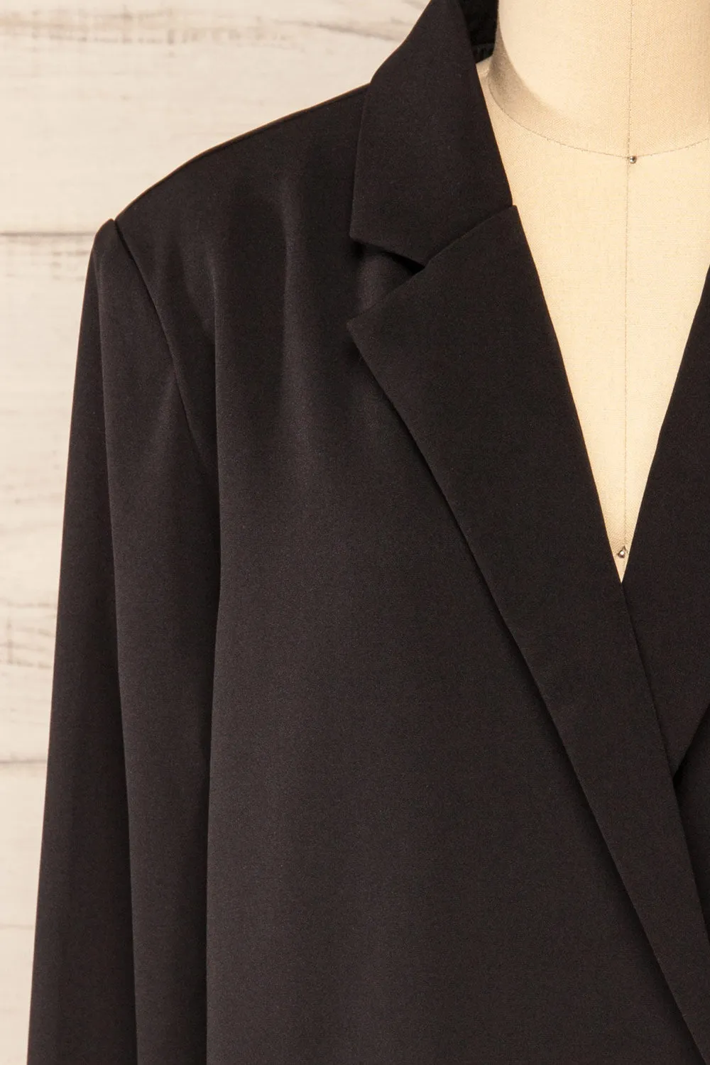 Marousi Black | Oversized Blazer