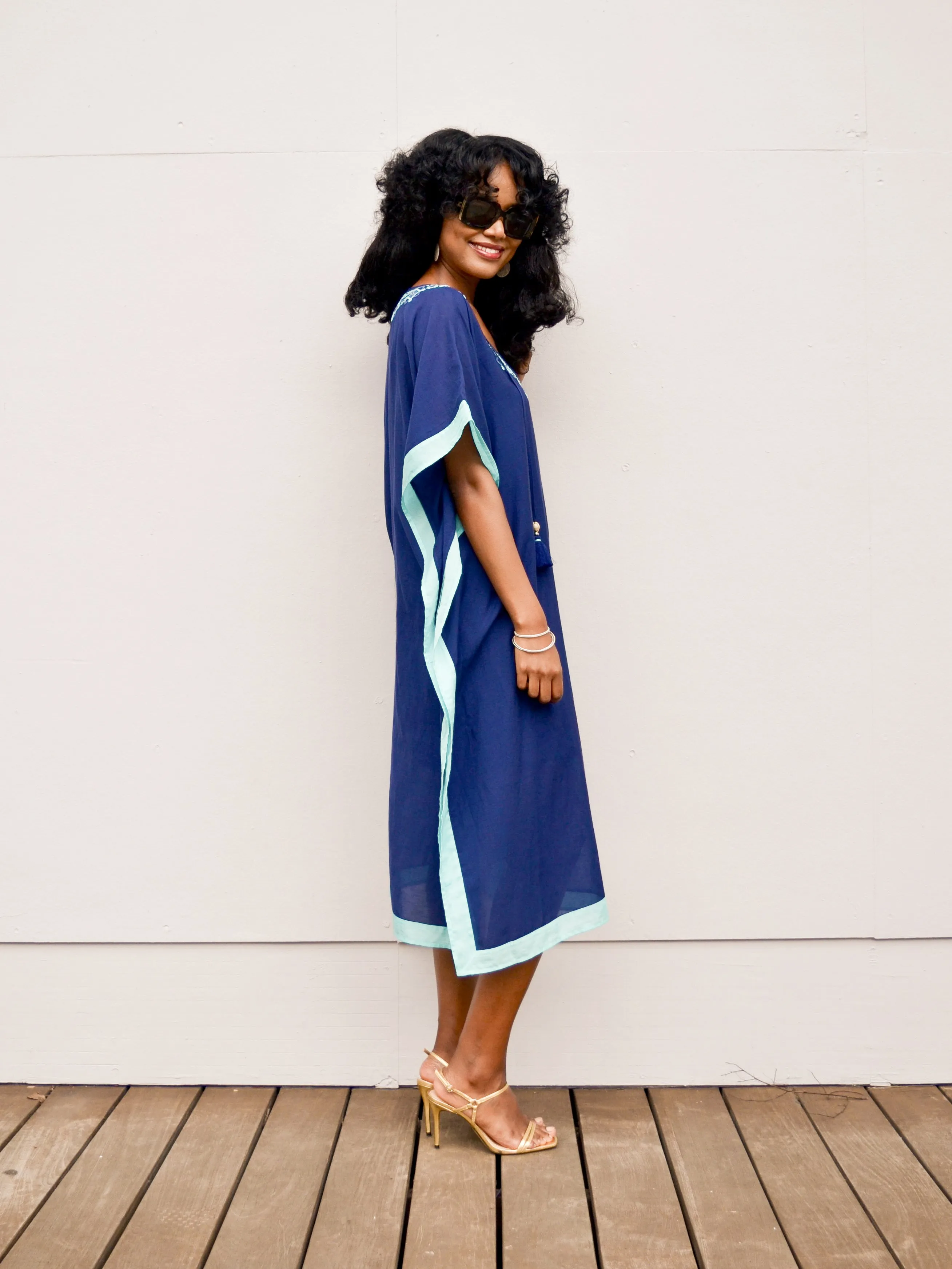 Merida Blue Caftan