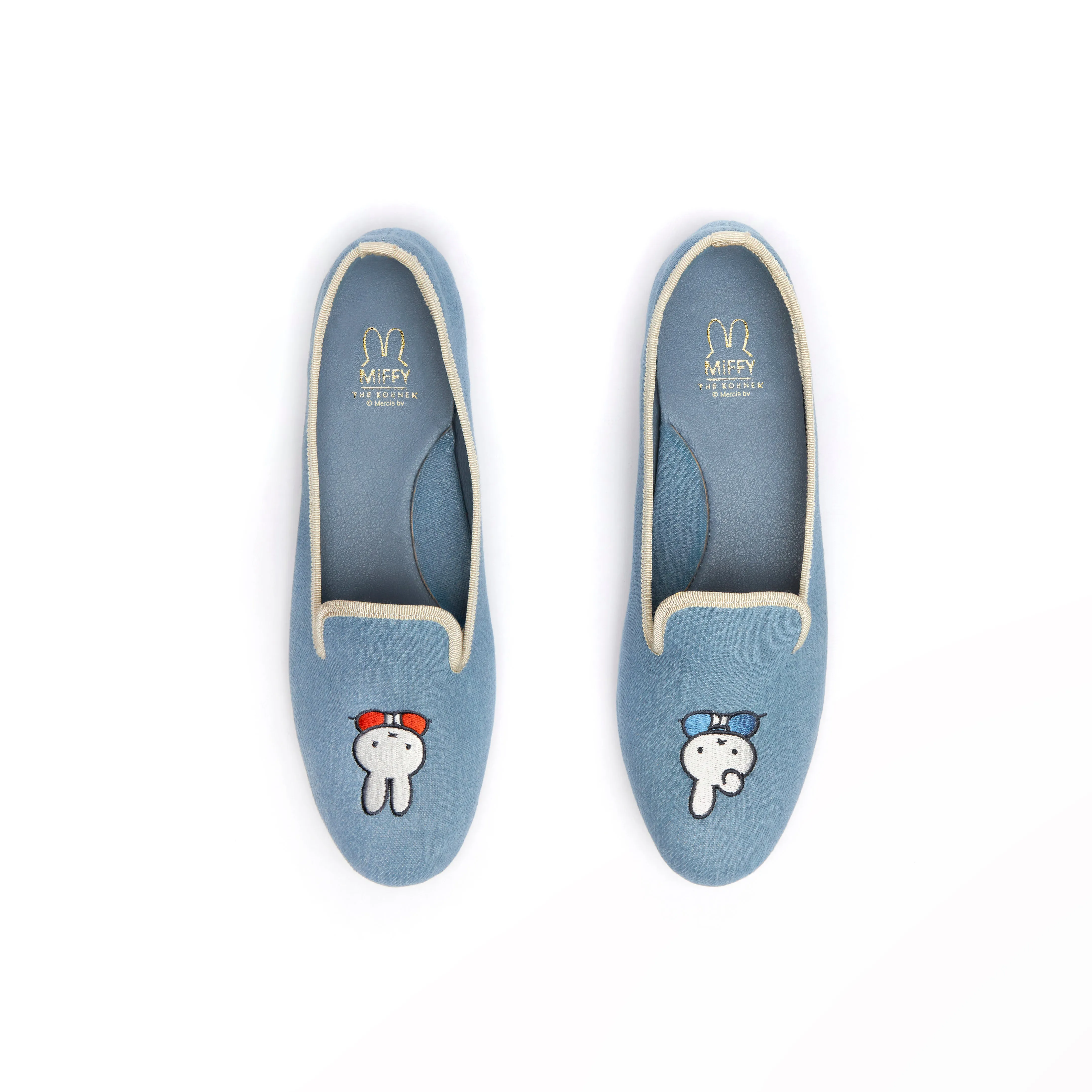 Miffy Denim Loafers - Blue (BLUE)