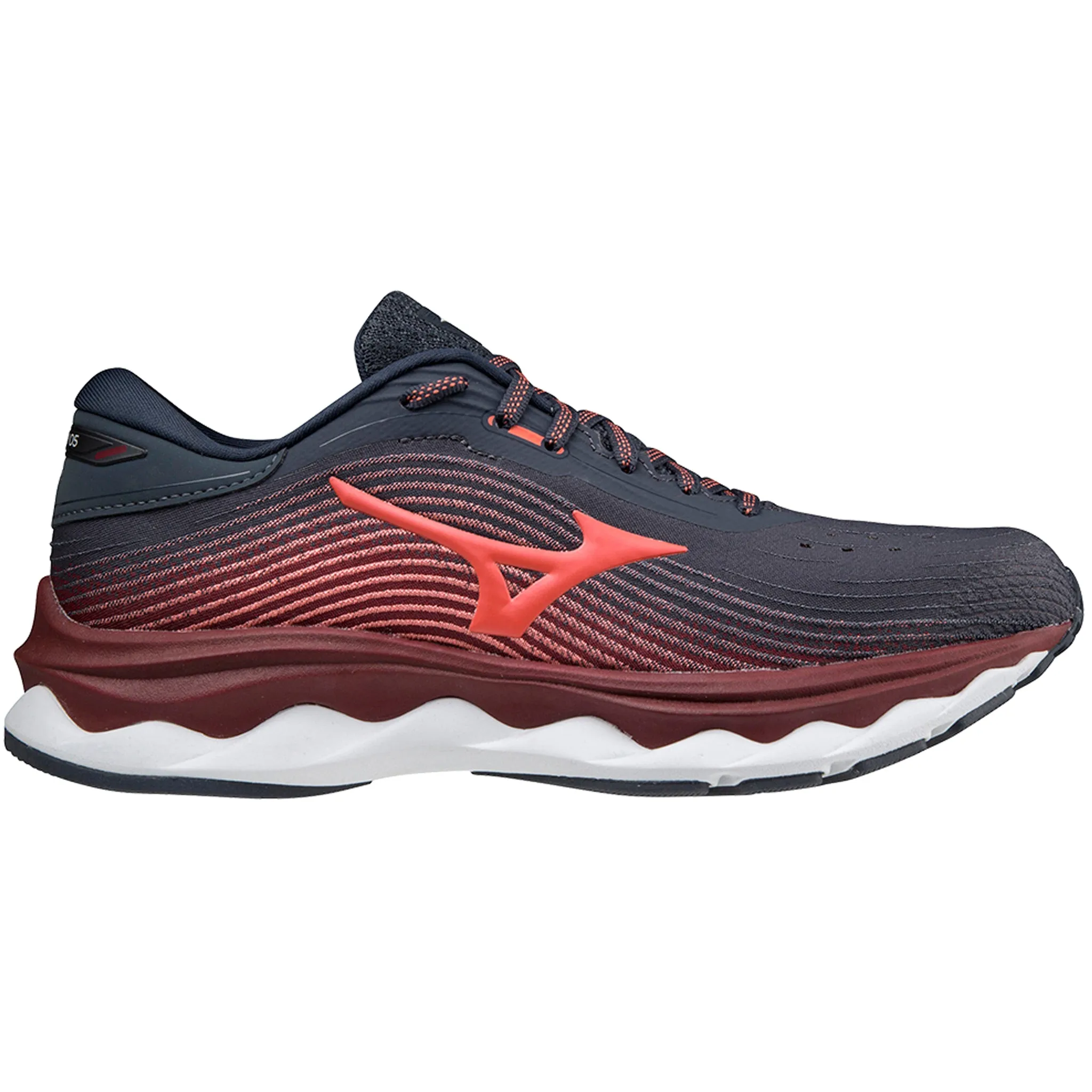 Mizuno Wave Sky 5 Women's Indiaink/LCoral/Pomegran