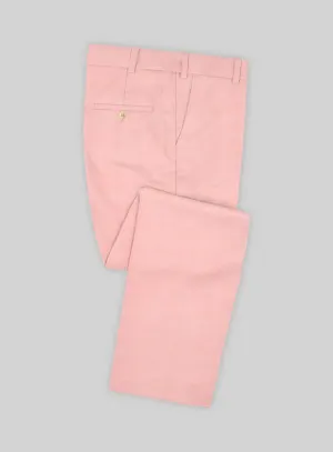 Napolean Runway Pink Wool Pants