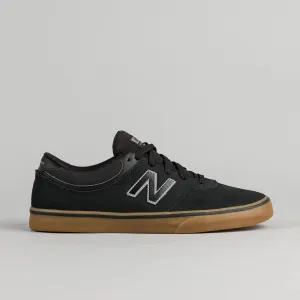 New Balance Numeric Quincy 254 Shoes - Black / Gum