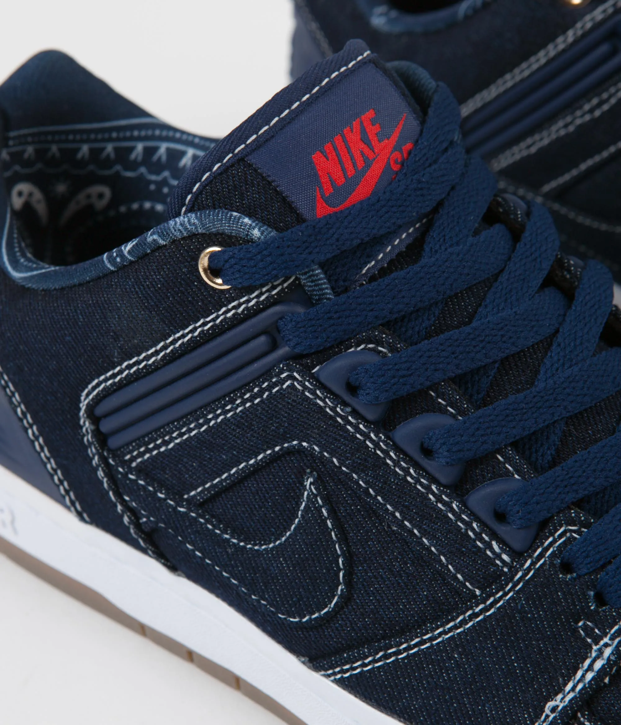 Nike SB Air Force II Low Shoes - Binary Blue / Binary Blue - White