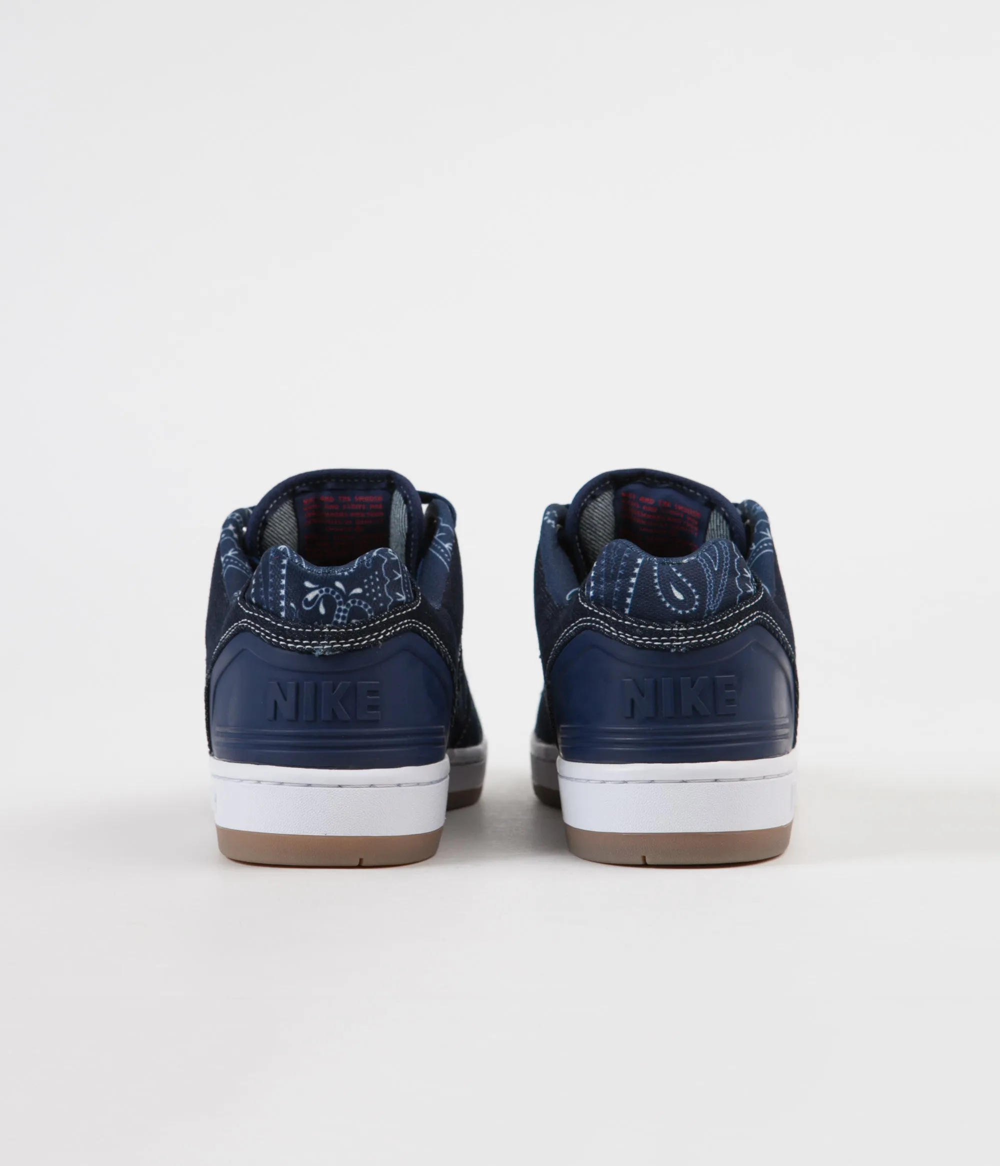 Nike SB Air Force II Low Shoes - Binary Blue / Binary Blue - White