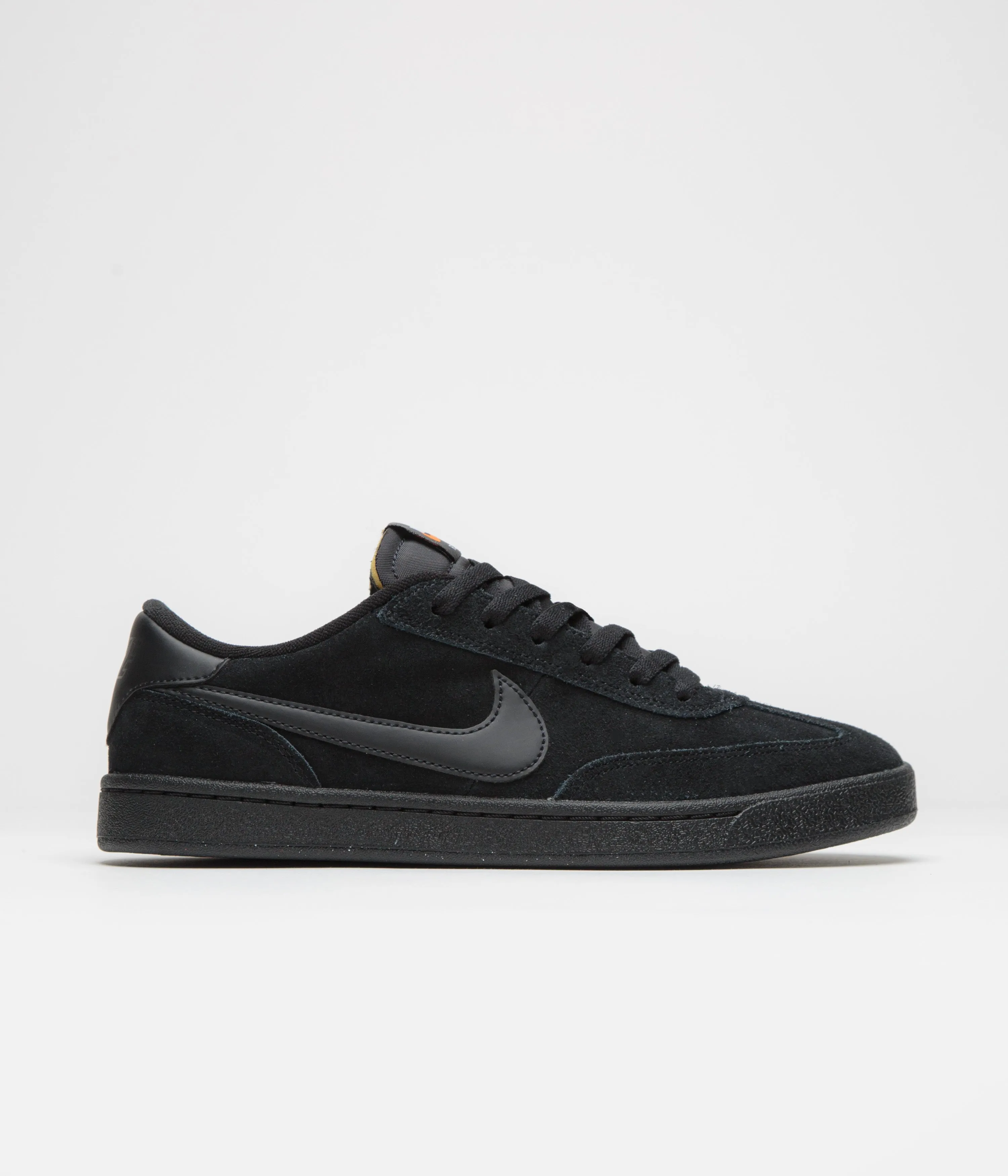 Nike SB FC Classic Shoes - Black / Black - Black - Vivid Orange