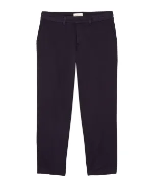 Oxford Slim Leg Trouser | Navy