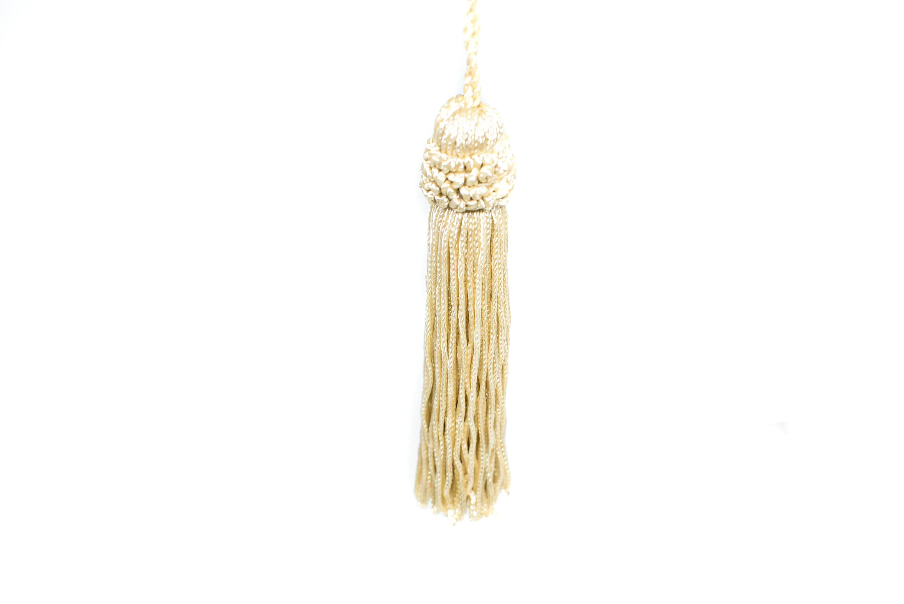 Pale Gold Tassel- Interior Decoration Tassel (Size: 4") - 1 Piece