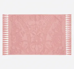 Palm Jacquard 800GSM Bath Mat Blossom