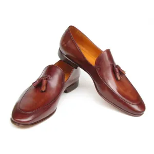 Paul Parkman Men's Tassel Loafer Brown Leather (ID#049-BRW)