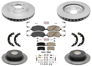 Performance Disc Brake Rotors Ceramic Pads For Mitsubishi Outlander Sport 11-12