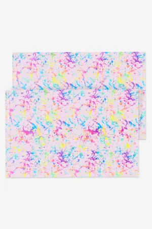 Pillowcases - Blush Rainbow Splatter