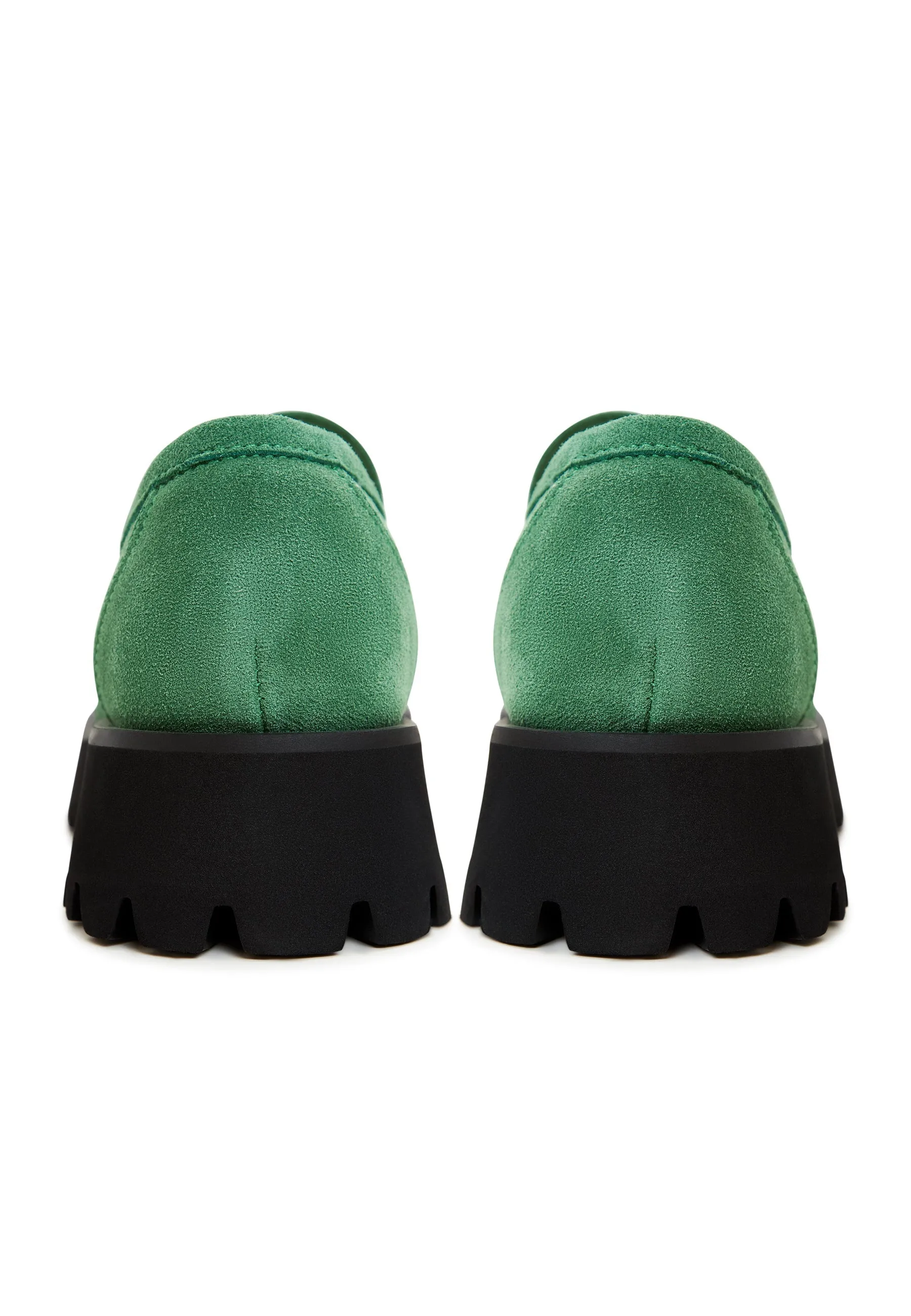 Platform Loafers Ksenia - Green