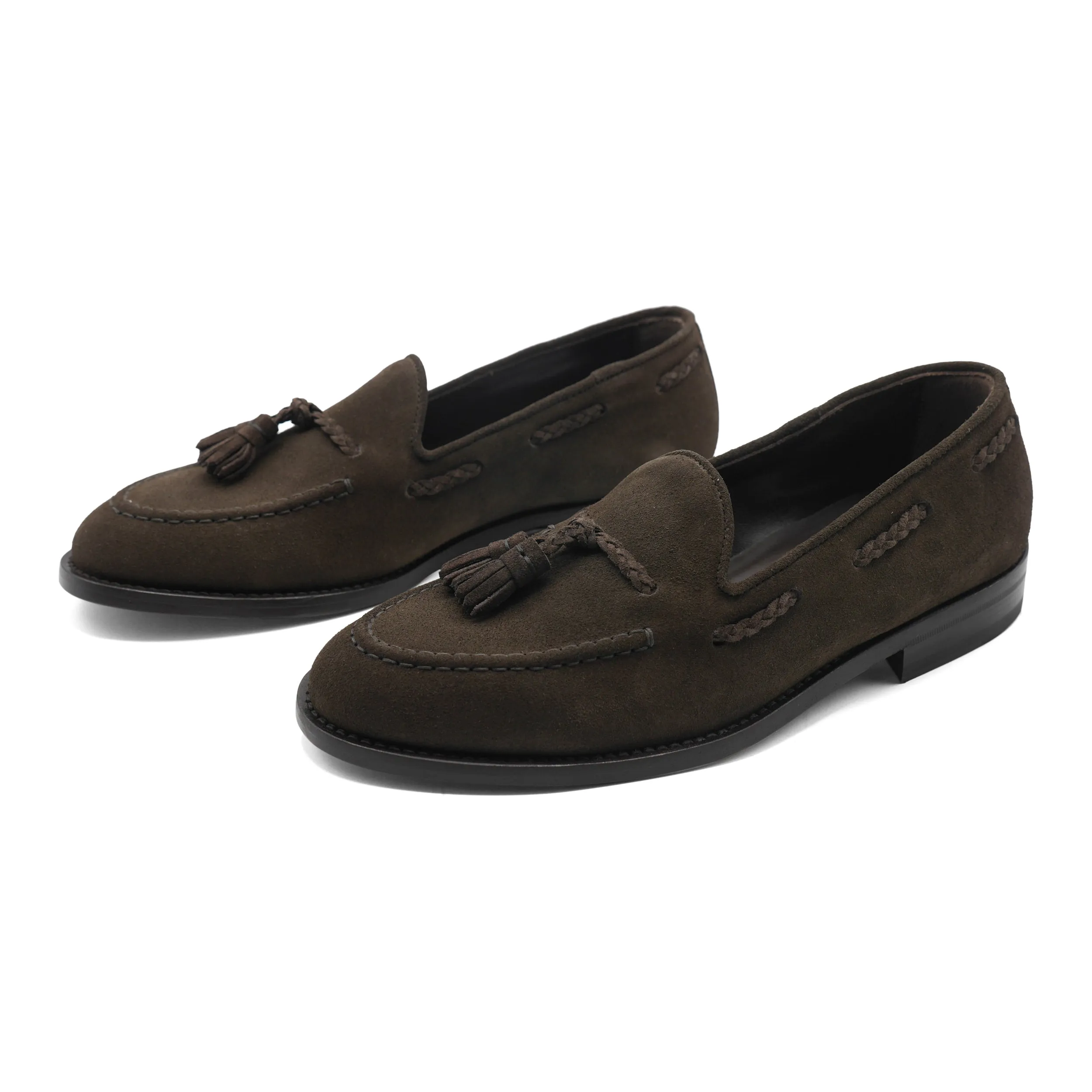 PM0H2 - Classic Brown Suede Loafer