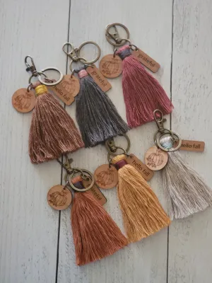 Pumpkin Tassel Bag Charm
