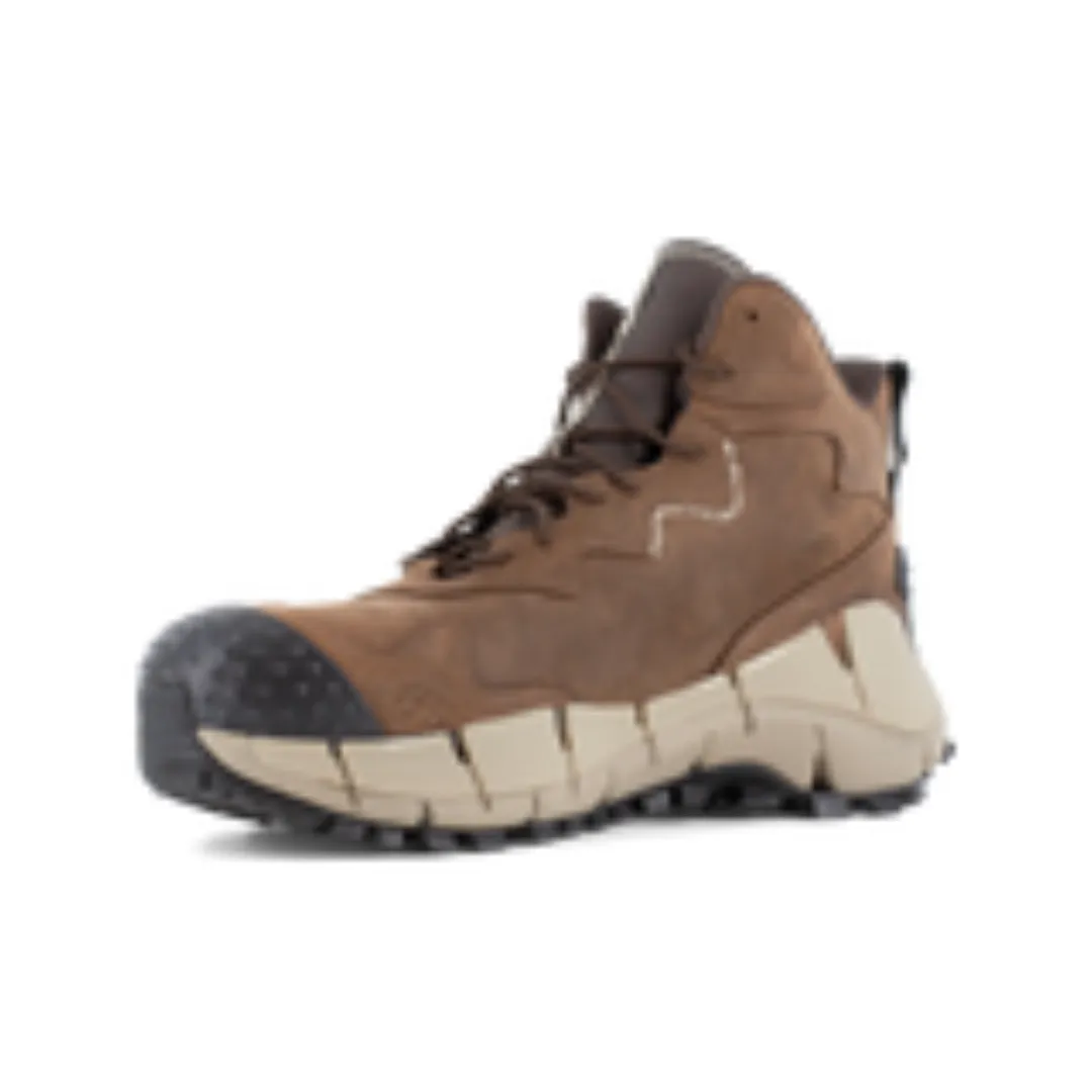 Reebok Men's Zig Kinetica Edge II Trail-Inspired Waterproof Hiker Work Shoe