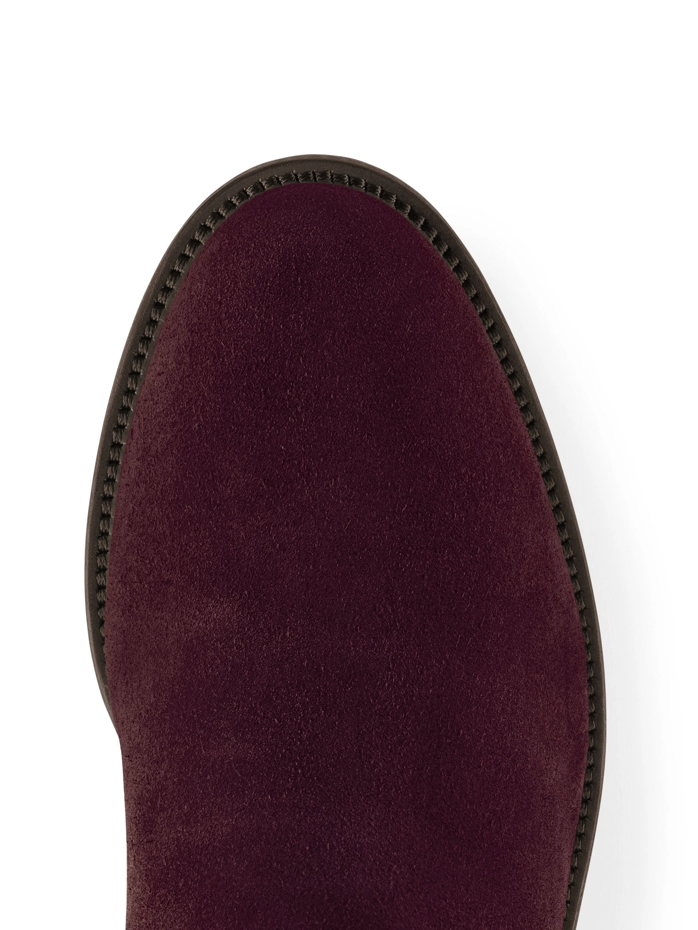 Regina (Regular Fit) - Plum Suede