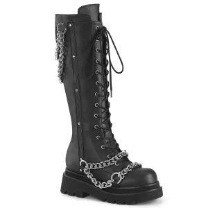 RENEGADE-215 Black Vegan Leather