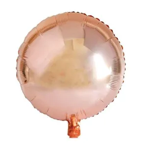 Rose gold round foil Balloon