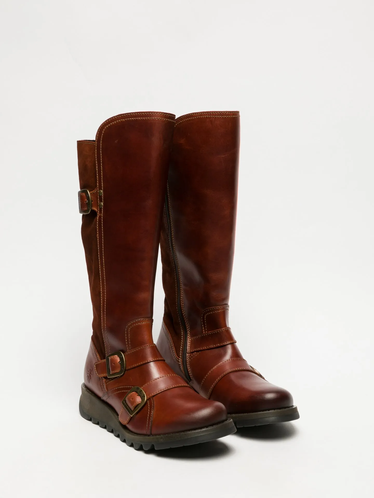 SaddleBrown Knee-High Boots