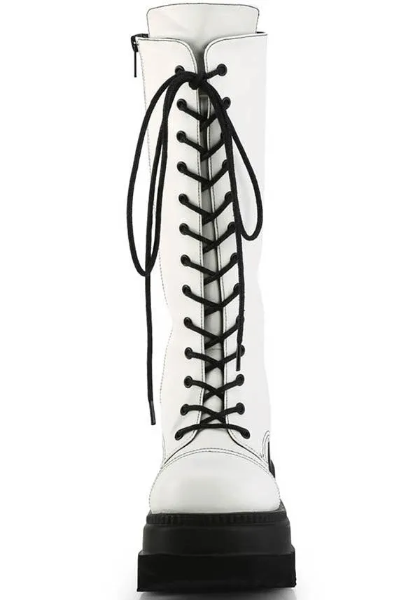 SHAKER-72 [White] | PLATFORM BOOTS [PREORDER]