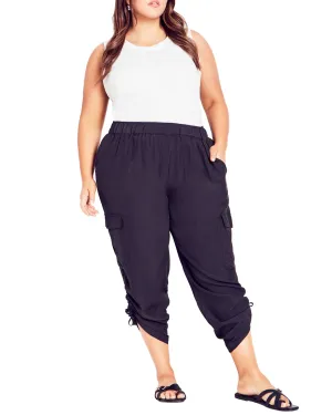 Shiloh Ruched Pant | Black