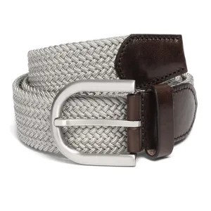 Silver Woven Belt